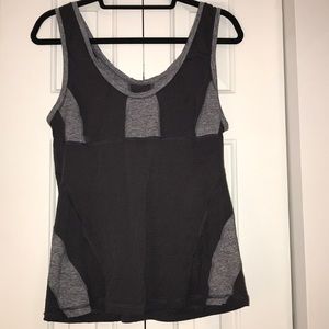 Lululemon Grey Contrasting Tank